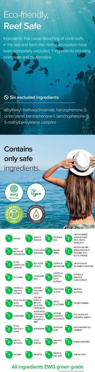 [Mary&May] CICA Soothing Sun Cream SPF50+ PA++++ - 50ml - Diva Melody