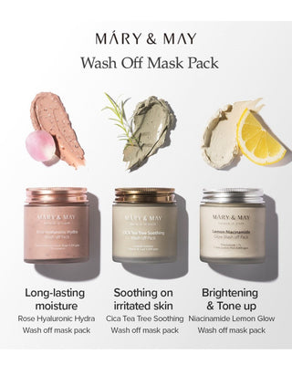 [Mary&May] CICA TeaTree Soothing Wash off Pack 125g - Diva Melody