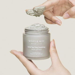 [Mary&May] CICA TeaTree Soothing Wash off Pack 125g - Diva Melody