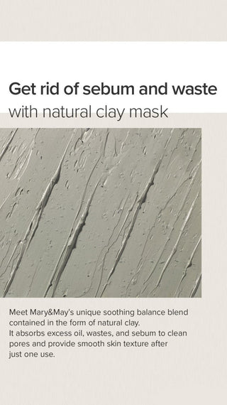 [Mary&May] CICA TeaTree Soothing Wash off Pack 125g - Diva Melody