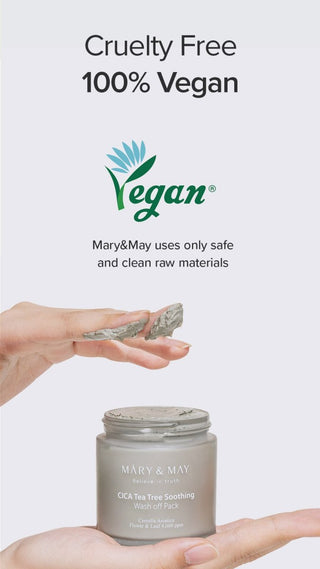 [Mary&May] CICA TeaTree Soothing Wash off Pack 125g - Diva Melody