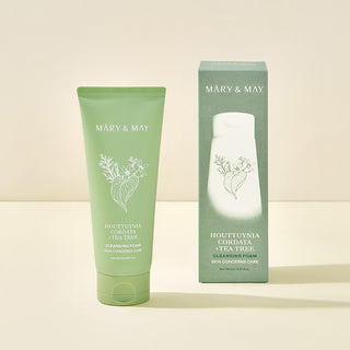 [Mary&May] Houttuynia Cordata + Tea Tree Cleansing Foam - 150ml - Diva Melody