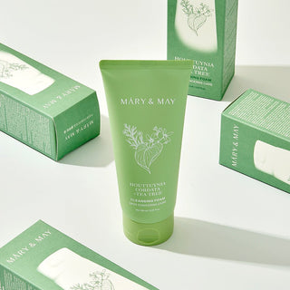 [Mary&May] Houttuynia Cordata + Tea Tree Cleansing Foam - 150ml - Diva Melody