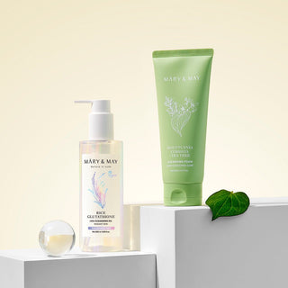[Mary&May] Houttuynia Cordata + Tea Tree Cleansing Foam - 150ml - Diva Melody