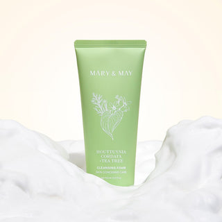 [Mary&May] Houttuynia Cordata + Tea Tree Cleansing Foam - 150ml - Diva Melody