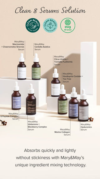 [Mary&May] Houttuynia Cordata +Tea Tree Serum - 30ml - Diva Melody