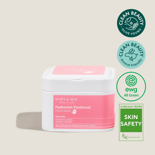[Mary&May] Hyaluronic Panthenol Hydra Mask 30EA/400g - Diva Melody