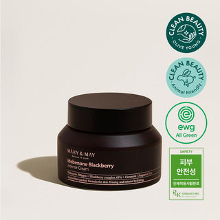 [Mary&May] Idebenone blackberry intense Cream 70g - Diva Melody