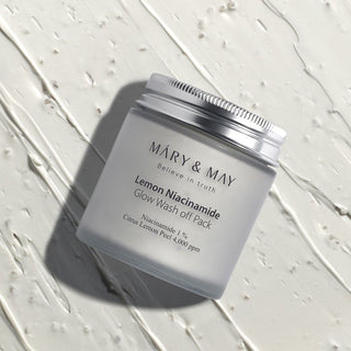 [Mary&May] Lemon Niacinamide Glow Wash Off Pack 125g - Diva Melody