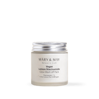 [Mary&May] Lemon Niacinamide Glow Wash Off Pack 125g - Diva Melody