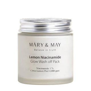 [Mary&May] Lemon Niacinamide Glow Wash Off Pack 125g - Diva Melody