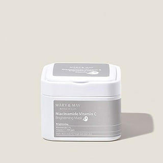 [Mary&May] Niacinamide Vitamin C Brightening Mask 30EA/400g - Diva Melody