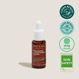[Mary&May] Niacinamide+Chaenomeles Sinensis Serum 10ml [Miniature] - Diva Melody
