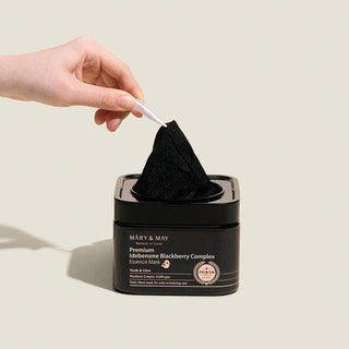 [Mary&May] Premium Idebenone Blackberry Complex Essence Mask 20EA/250g - Diva Melody
