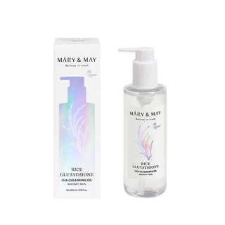 [Mary&May] Rice Glutathione LHA Cleansing Oil 200ml - Diva Melody