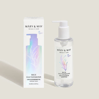 [Mary&May] Rice Glutathione LHA Cleansing Oil 200ml - Diva Melody