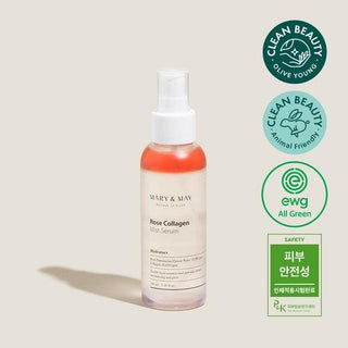 [Mary&May] Rose Collagen Mist Serum 100ml - Diva Melody