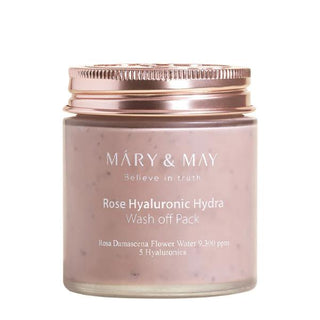 [Mary&May] Rose Hyaluronic Hydra Wash Off Pack 125g - Diva Melody