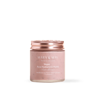 [Mary&May] Rose Hyaluronic Hydra Wash Off Pack 125g - Diva Melody