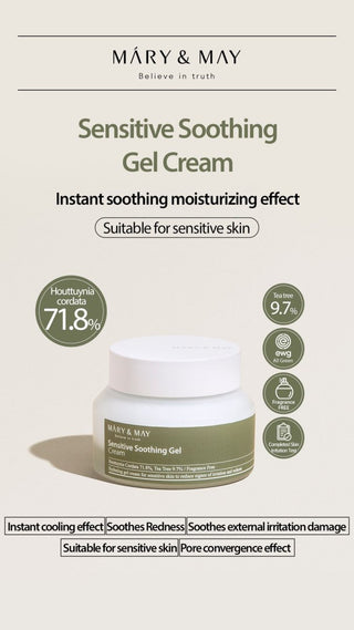 [Mary&May] Sensitive Soothing Gel Cream 70g - Diva Melody