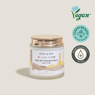 [Mary&May] Shea Butter & Rice Bran Body Cream 250ml - Diva Melody