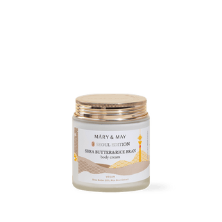 [Mary&May] Shea Butter & Rice Bran Body Cream 250ml - Diva Melody