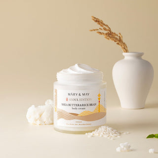 [Mary&May] Shea Butter & Rice Bran Body Cream 250ml - Diva Melody