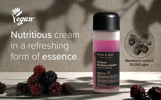 [Mary&May] Vegan Blackberry Complex Cream Essence 30ml [Miniature] - Diva Melody