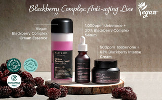 [Mary&May] Vegan Blackberry Complex Cream Essence 30ml [Miniature] - Diva Melody