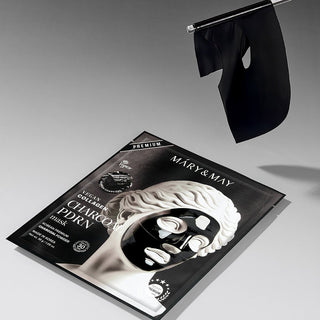 [Mary&May] Vegan Collagen Charcoal PDRN Mask (30g x4) - Diva Melody