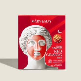 [Mary&May] Vegan Collagen Red Ginseng Mask (30g x4) - Diva Melody