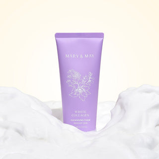 [Mary&May] White Collagen Cleansing Foam 150ml - Diva Melody