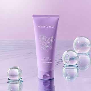 [Mary&May] White Collagen Cleansing Foam 150ml - Diva Melody