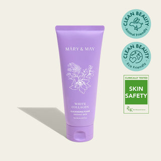 [Mary&May] White Collagen Cleansing Foam 150ml - Diva Melody