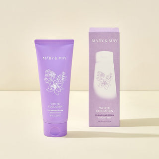 [Mary&May] White Collagen Cleansing Foam 150ml - Diva Melody
