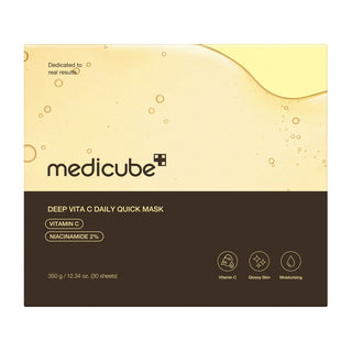 [Medicube] Deep Vita C Daily Quick Mask 30pcs - Diva Melody