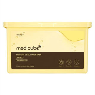 [Medicube] Deep Vita C Daily Quick Mask 30pcs - Diva Melody