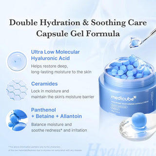[Medicube] Hyaluronic Moisturizing Capsule Cream 55g - Diva Melody