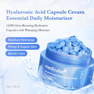 [Medicube] Hyaluronic Moisturizing Capsule Cream 55g - Diva Melody