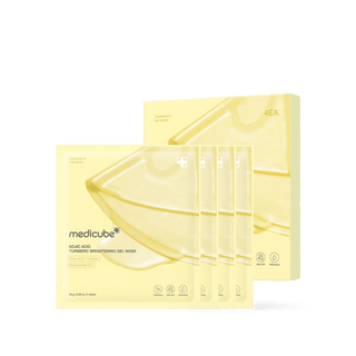 [Medicube] Kojic Acid Turmeric Brightening Gel Mask 4EA - Diva Melody