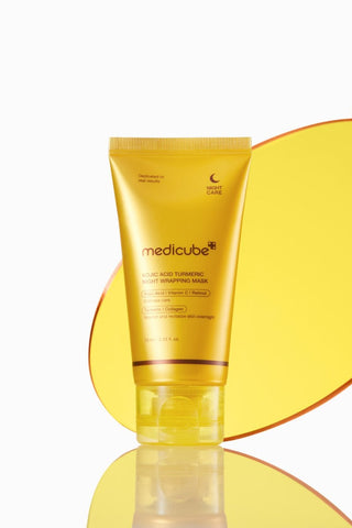 [Medicube] Kojic Acid Turmeric Night Wrapping Mask 75ml - Diva Melody