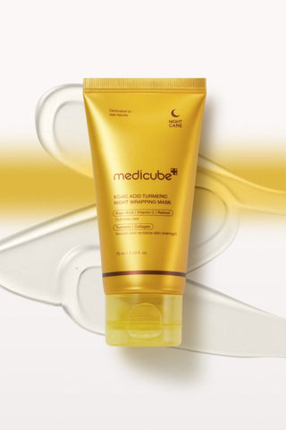 [Medicube] Kojic Acid Turmeric Night Wrapping Mask 75ml - Diva Melody