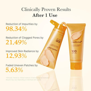 [Medicube] Kojic Acid Turmeric Toning Cleanser 120g - Diva Melody