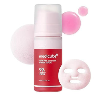 [Medicube] PDRN Pink Collagen Bubble Serum 95ml - Diva Melody