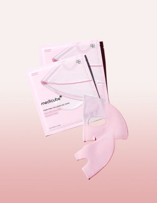 [Medicube] PDRN Pink Collagen Gel Mask 4EA - Diva Melody