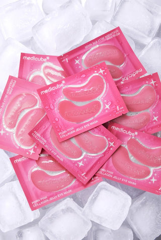 [Medicube] PDRN Pink Collagen Jelly Eye Mask 6Pairs - Diva Melody
