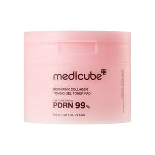 [Medicube] PDRN Pink Collagen Toning Gel Pad 70pcs - Diva Melody