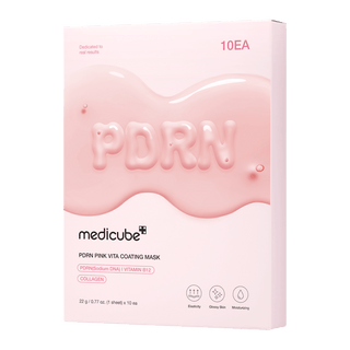 [Medicube] PDRN Pink Vita Coating Mask 1EA - Diva Melody