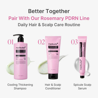 [Medicube] Rosemary PDRN Cooling Thickening Shampoo 400ml - Diva Melody