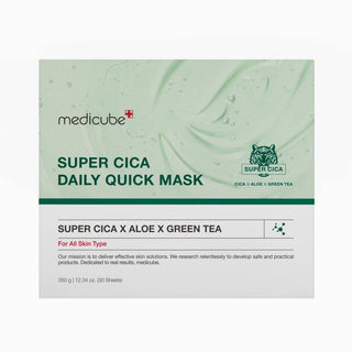 [Medicube] Super Cica Daily Quick Mask 30pcs - Diva Melody